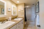 Master Bath with Double Sinks